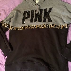 Hard to find cheetah bling hoodie